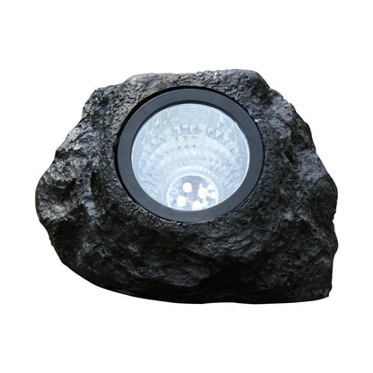 Solar-Powered Motion Sensor Rock Lamp
