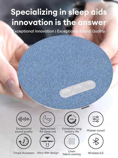 🎵 Ultra-Thin Music Pillow Speaker