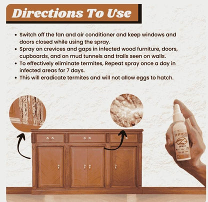 Termite Killer Spray 150 ML Buy 1 Get 2 Free