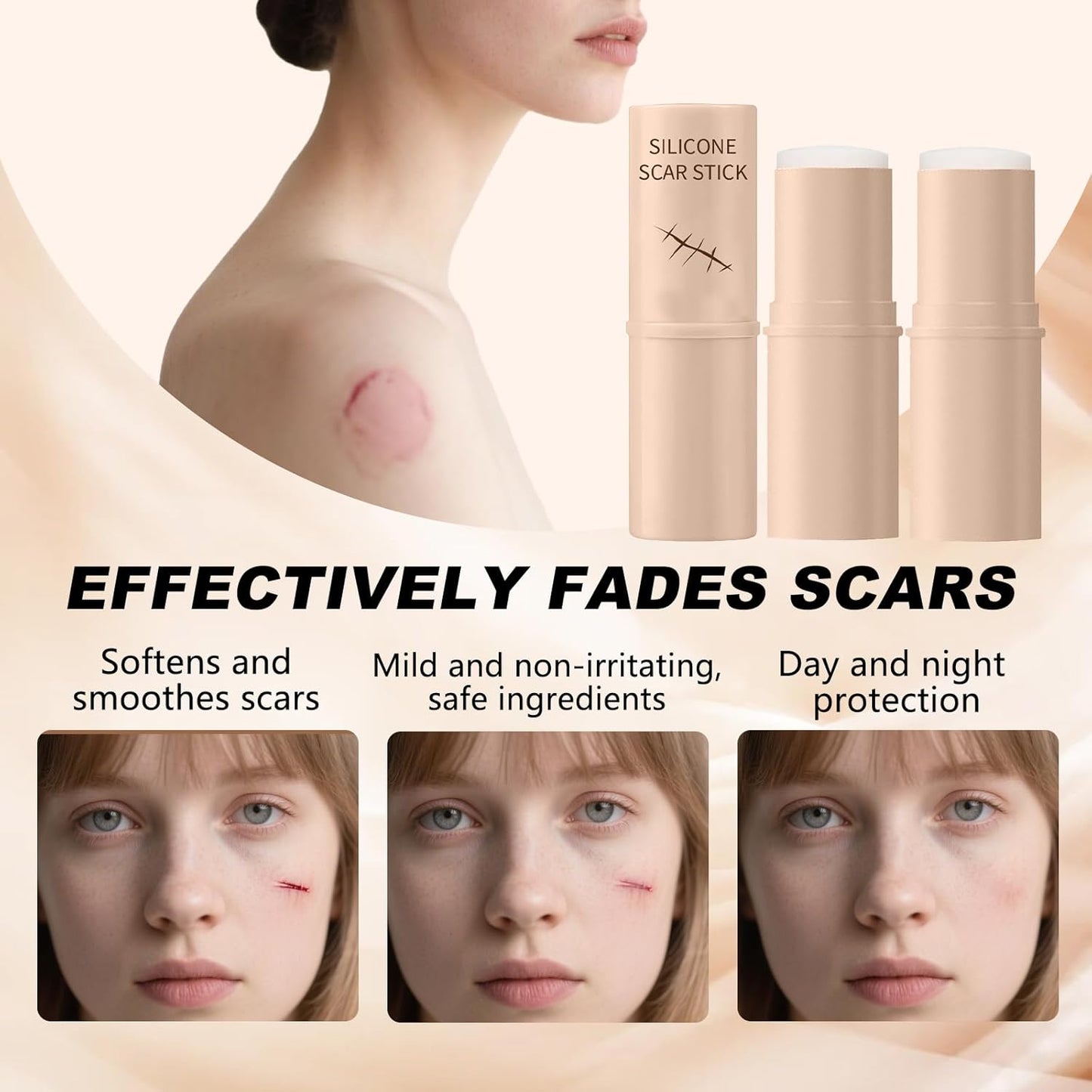 Silicon Scar Removal Stick