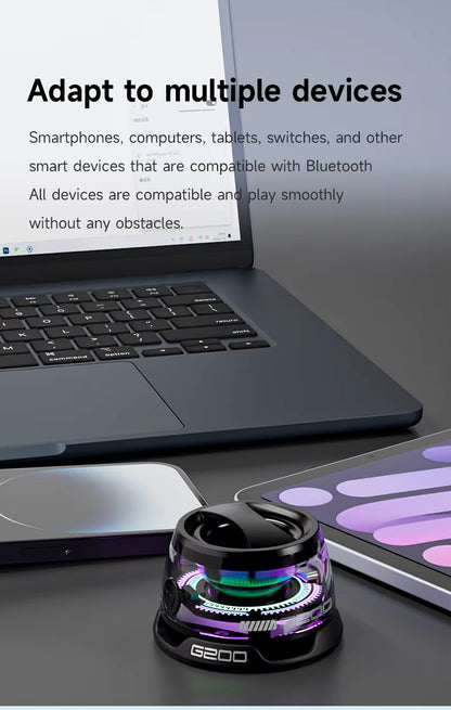 Magnetic Cyber Bluetooth 5.3 Speaker