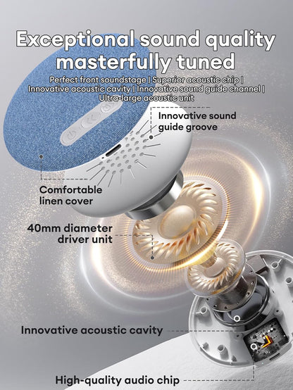 🎵 Ultra-Thin Music Pillow Speaker